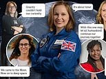 One small step for WOMAN! 10 leading female scientists reveal what their first words on the moon would be - and they put Neil Armstrong's famous quote to shame